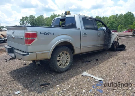 2011 Ford F-150 Platinum from USA, damaged, VIN 1FTFW1ET9BFC45039